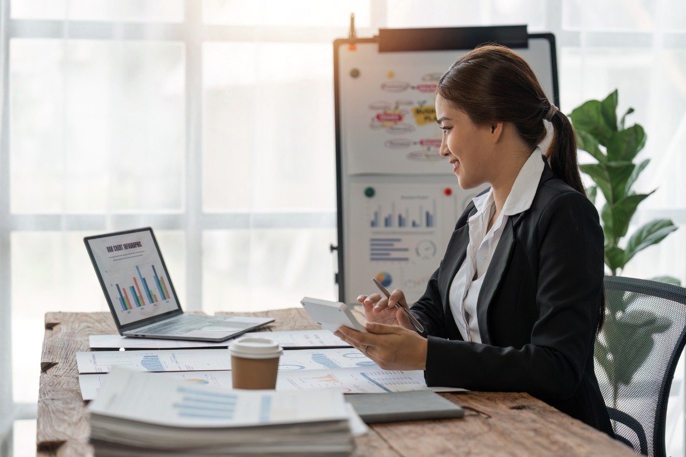 Organized documents illustrating comprehensive tax preparation